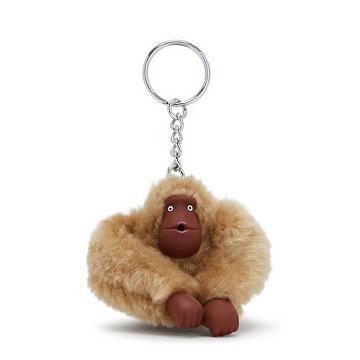 Kipling Sven Small Monkey Keychain Accessories Caramel Beige | CA 2009JP